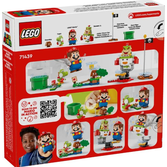 Klocki Super Mario 71439 Przygody z interaktywna figurką LEGO Mario
