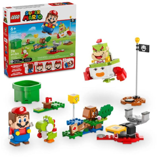 Klocki Super Mario 71439 Przygody z interaktywna figurką LEGO Mario