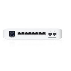 Przełącznik UniFi  8 PoE USW-PRO-8-POE, 6 portów 1 GbE PoE+,              2 porty 1 GbE PoE++, 2 porty 10G SFP+, 120W 