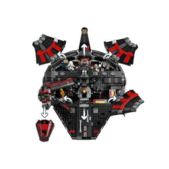 Klocki Star Wars 75389 Mroczny Sokół Millennium