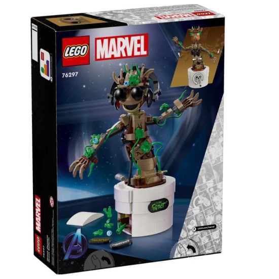 Klocki Marvel Super Heroes 76297 Tańczący Groot