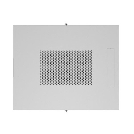 Szafa stojąca rack 19' 42U 800x1000 szara drzwi szkalne flat pack 