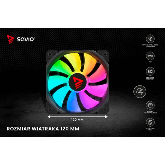 Chłodzenie procesora CPU Vortex X2 ARGB