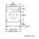 Pralka do zabudowy WIW28542EU 