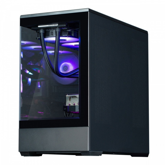 Obudowa P30 V2 MicroATX Mini Tower 3 FansRGB BL 