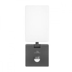 Lampa LED z czujnikiem ruchu MCE516GR 10W IP65 