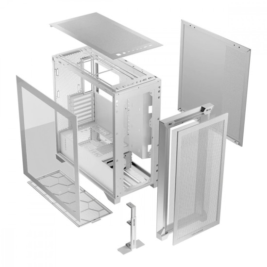 Obudowa komputerowa Volcano Expanse S MIDI Biała 