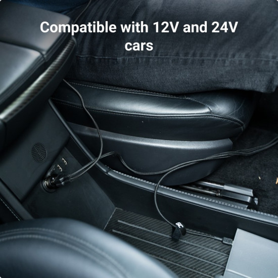 Ładowarka samochodowa PowerRide Nano38 38W 6A 1xUSB-C,1xUSB-A 