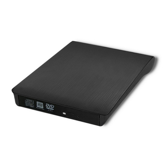 Nagrywarka DVD-RW zewnętrzna | USB 3.0 | Czarna 