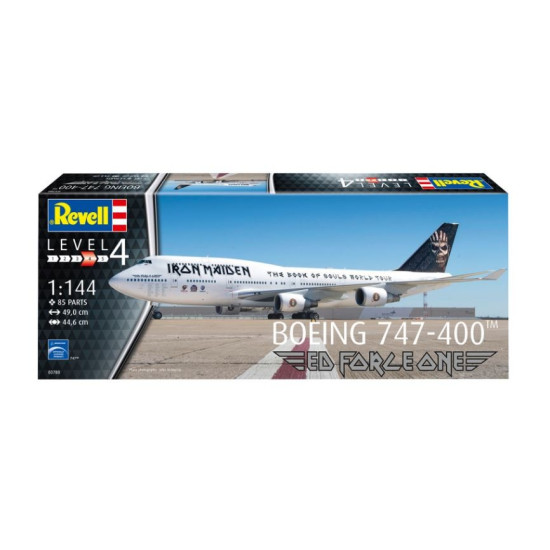 Model plastikowy Boeing 747-400 ED FORCEONE 1/144