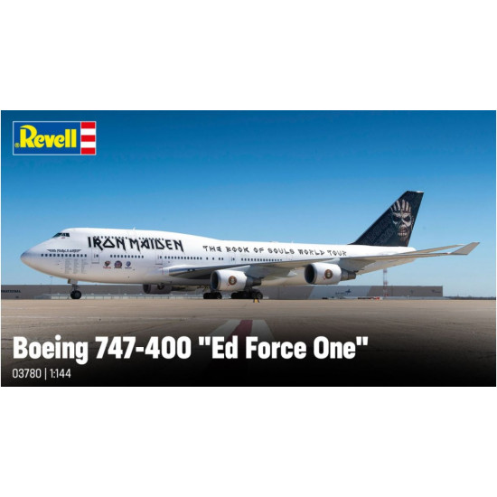 Model plastikowy Boeing 747-400 ED FORCEONE 1/144