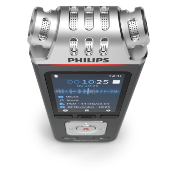 Dyktafon DVT8115 Pamięć 8GB,nagrywanie 360°,microSDHC 32GB 