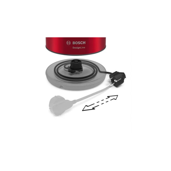 Czajnik TWK3P424 1,7l czerwony