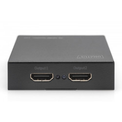 Rozdzielacz/Splitter HDMI 2-portowy, 4K 30Hz UHD 3D, HDCP 1.3, audio