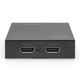 Rozdzielacz/Splitter HDMI 2-portowy, 4K 30Hz UHD 3D, HDCP 1.3, audio