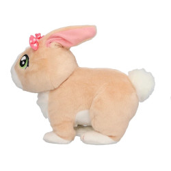 Maskotka interaktywna królik Tusia z kokardką