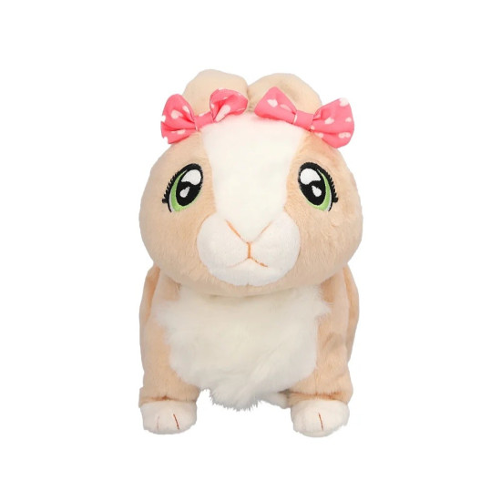 Maskotka interaktywna królik Tusia z kokardką