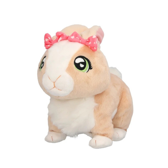 Maskotka interaktywna królik Tusia z kokardką