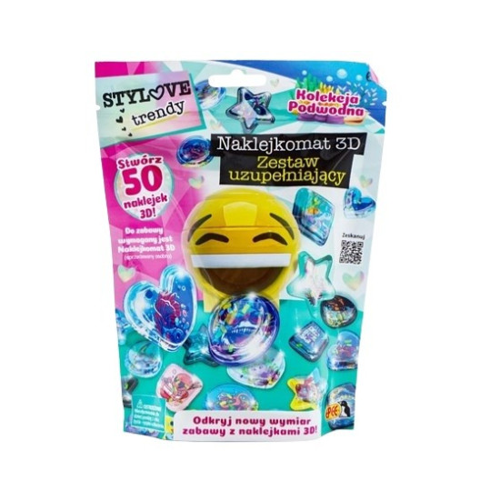 Zestaw uzupełniający Naklejkomat - Kolekcja Podwodna