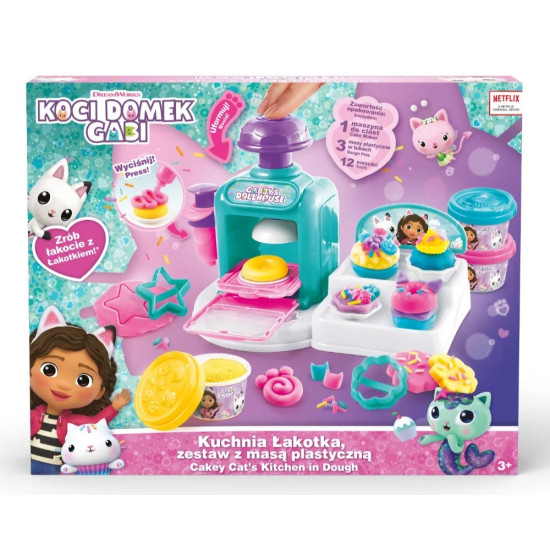 Masa plastyczna Koci domek Gabi Kuchnia Łakotka