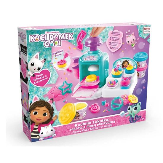 Masa plastyczna Koci domek Gabi Kuchnia Łakotka