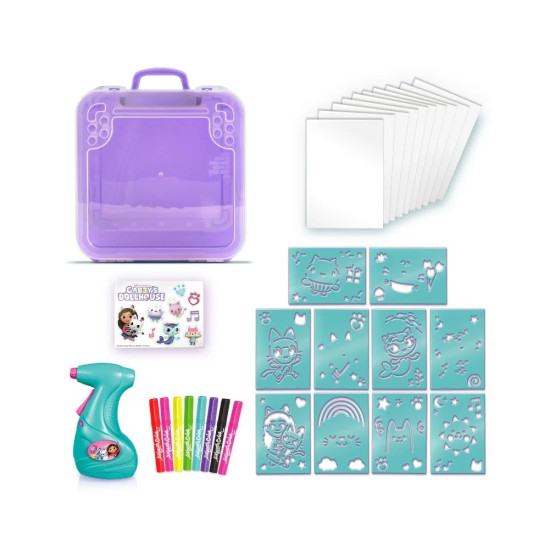 Zestaw Koci Domek Gabi Walizeczka kociej artystki