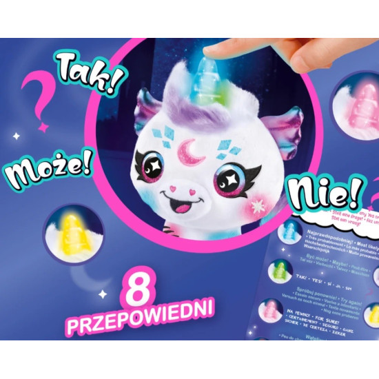 Zestaw Projekt Plusz Gwiezdny Jednorożec ze świecącym rogiem