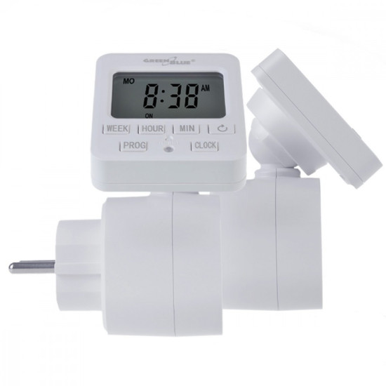 Timer cyfrowy GB605 E 16A IP20 