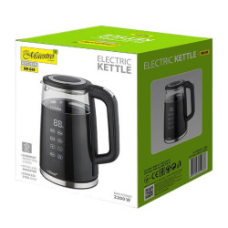 Czajnik elektryczny z regulacją temperatury 1,7l 2200W MR-049