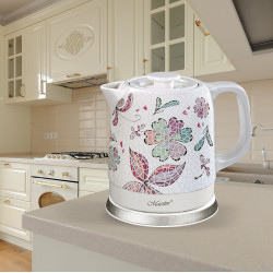 Ceramiczny czajnik elektryczny 1,5l  1500W  MR-068-FLOWERS