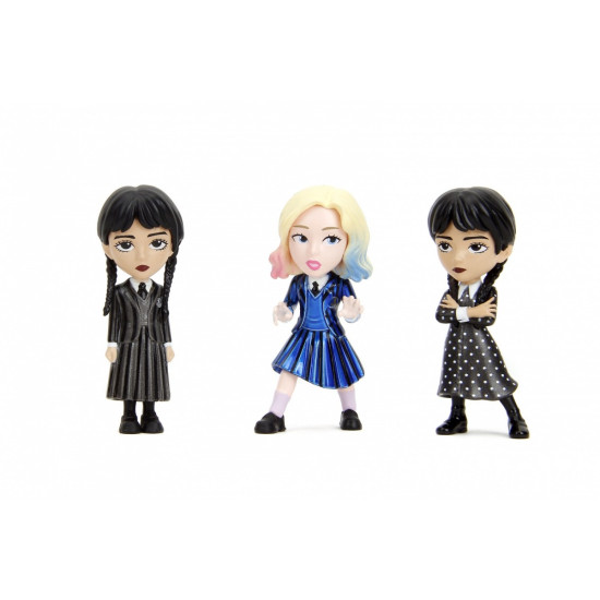 Figurka metalowa Wednesday 4 rodzaje 6.5 cm