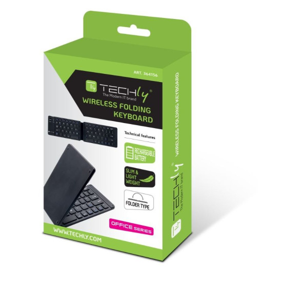 Klawiatura bezprzewodowa BT 3.0 składana 