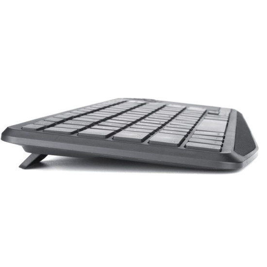 Klawiatura bezprzewodowa BT/RF 2.4GHz touchpad LED 