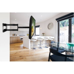Uchwyt ścienny do TV 43-80 cali 50kg obrotowy uchylny 