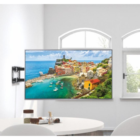 Uchwyt ścienny do TV 43-80 cali 50kg obrotowy uchylny 