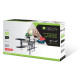 Uchwyt ścienny TV 40-65cali 35 kg obrotowy uchylny 