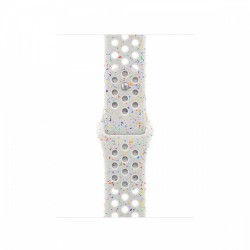 Pasek sportowy Nike w kolorze czystej platyny do koperty 42 mm - rozmiar M/L