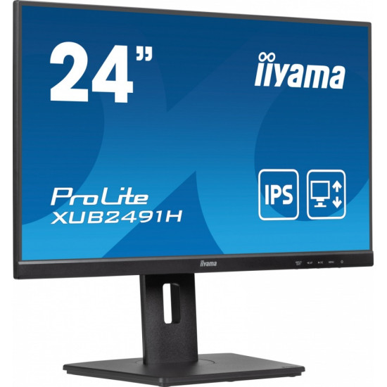 Monitor 24 cale XUB2491H-B1 IPS, HDMI, DP, 2x2W, HAS, Pivot