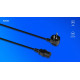 Kabel zasilający CEE 7/7 (E/F) - IEC C13, 5m, CL-181