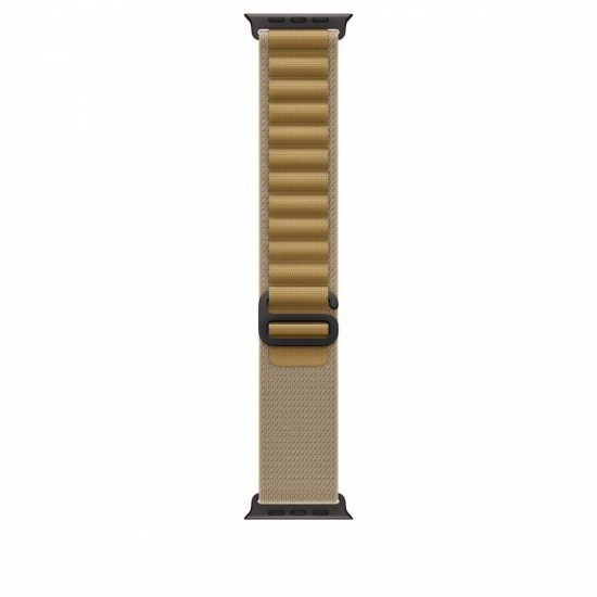 Opaska Alpine w kolorze beżu do koperty 49 mm - rozmiar M - elementy z tytanu w kolorze czarnym