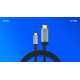 Kabel USB-C do HDMI v2.0b, 3m, miedź CL-184