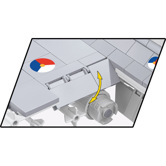 Klocki F-16 AM Fighting Falcon 425 klocków 