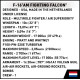 Klocki F-16 AM Fighting Falcon 425 klocków 