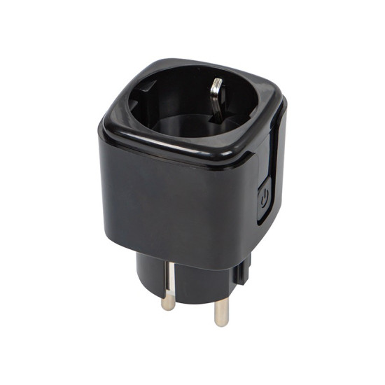 Inteligentne gniazdko sterowane WiFi TUYA V3 czarne 