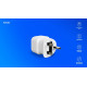 Adapter podróżny, gniazdo EU - wtyk UK AP-04