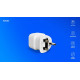 Adapter podróżny, gniazdo EU - wtyk UK AP-04