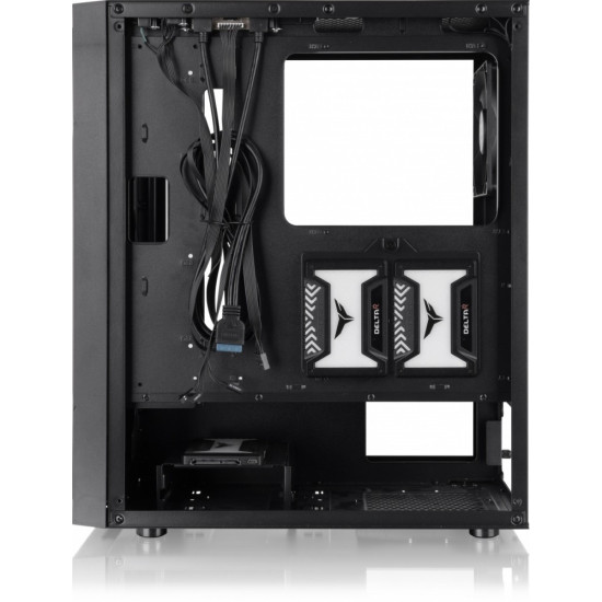 Obudowa Versa XM1 Black Steel 120mm Fan USB3.0 - Czarna