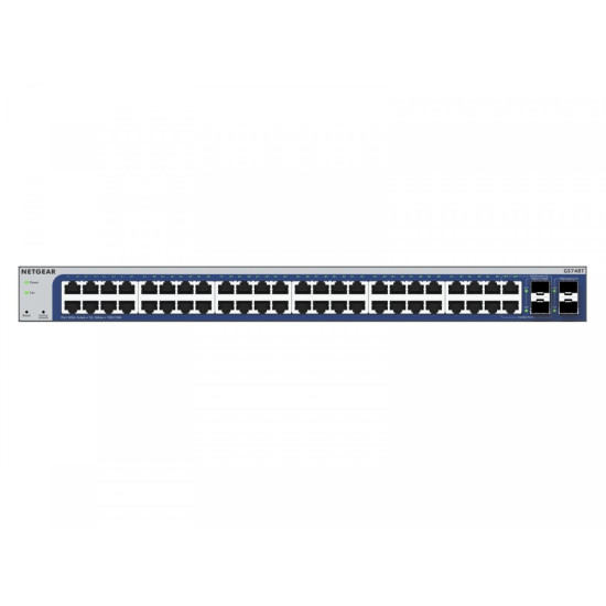 Przełącznik GS748T SMART Switch 48xGE 4xSFP(shared) 