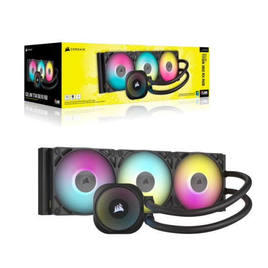 Chłodzenie procesora iCUE LINK TITAN 360 RX RGB AIO 360mm 
