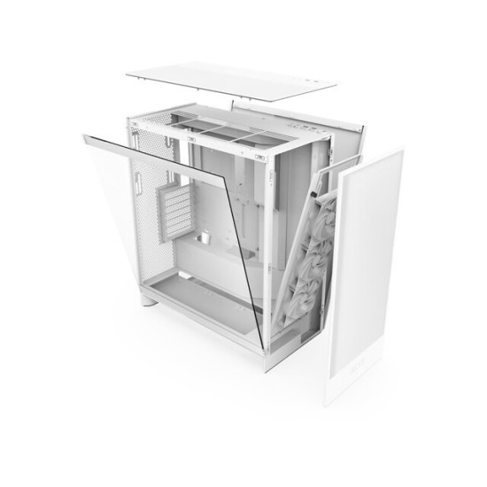 Obudowa H7 Flow Midi Tower z oknem (2024) Biała 